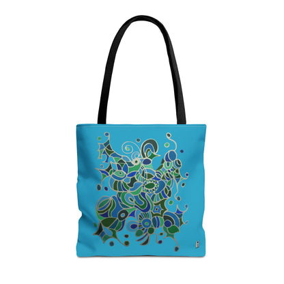 Tote Bag  - No.146 A 'Bird of Paradise' -  By Irish Artist Fiona de Lacy