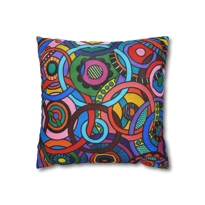 Cushion Pillow Case - No. 221 A - 'Interlinked'