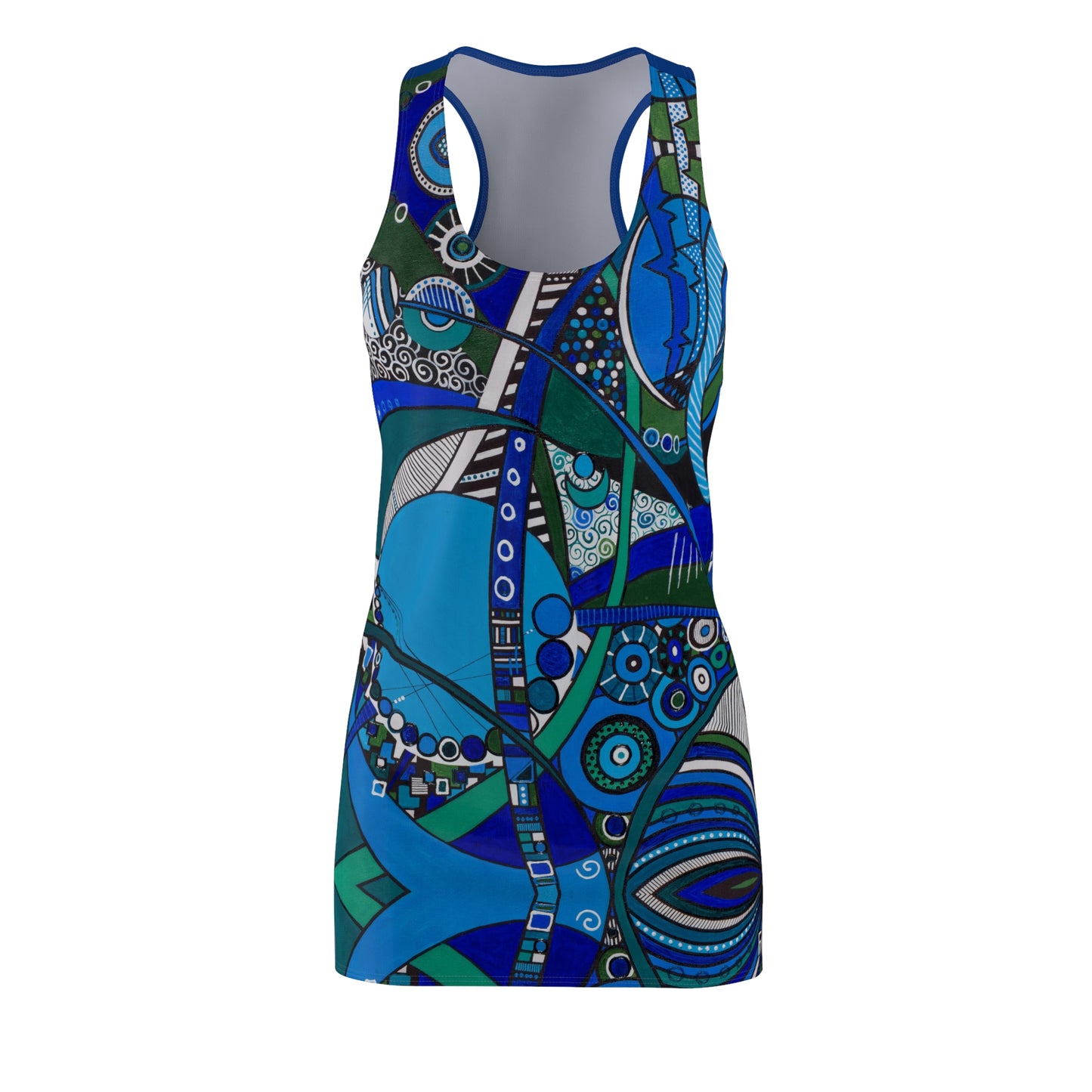 Women's Cut & Sew Racerback Dress - No. 219 - Crossroads