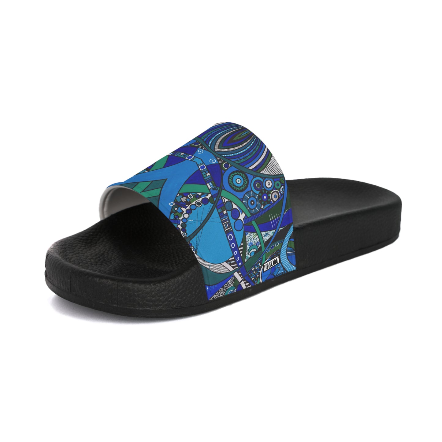 Women's Slide Sandals - No. 219 - Crossroads - By Irish Artist Fiona de Lacy