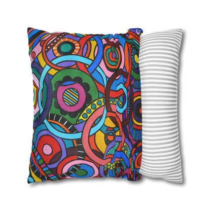 Cushion Pillow Case - No. 221 A - 'Interlinked'