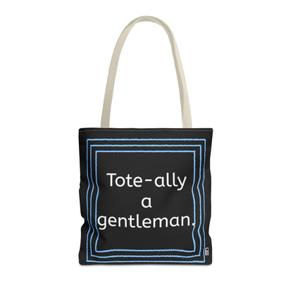 Tote Bag - No. X3 - Tote-ally a gentleman