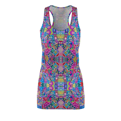 Women's Cut & Sew Racerback Dress - No. 266