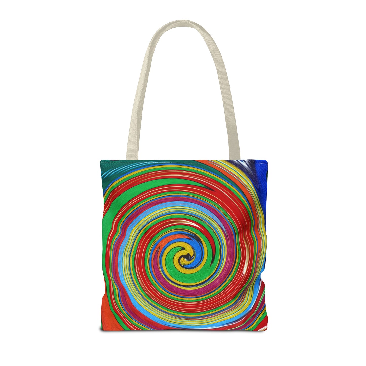 Tote Bag  - No.303 - 'Swirl Blue & Orange'