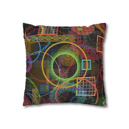 Cushion Pillow Case - No. 299 - Multicolour Abstract