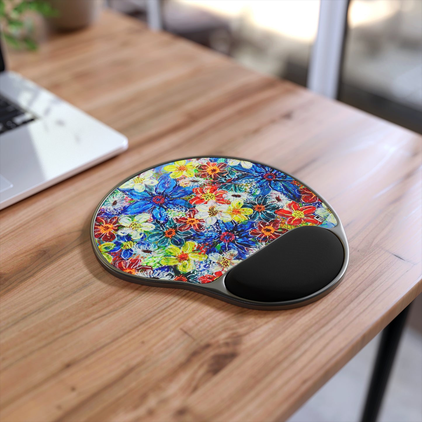 Mouse Pad With Wrist Rest - No. 242