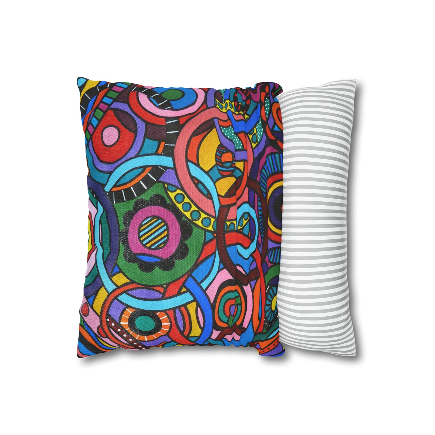 Cushion Pillow Case - No. 221 A - 'Interlinked'