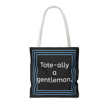 Tote Bag - No. X3 - Tote-ally a gentleman
