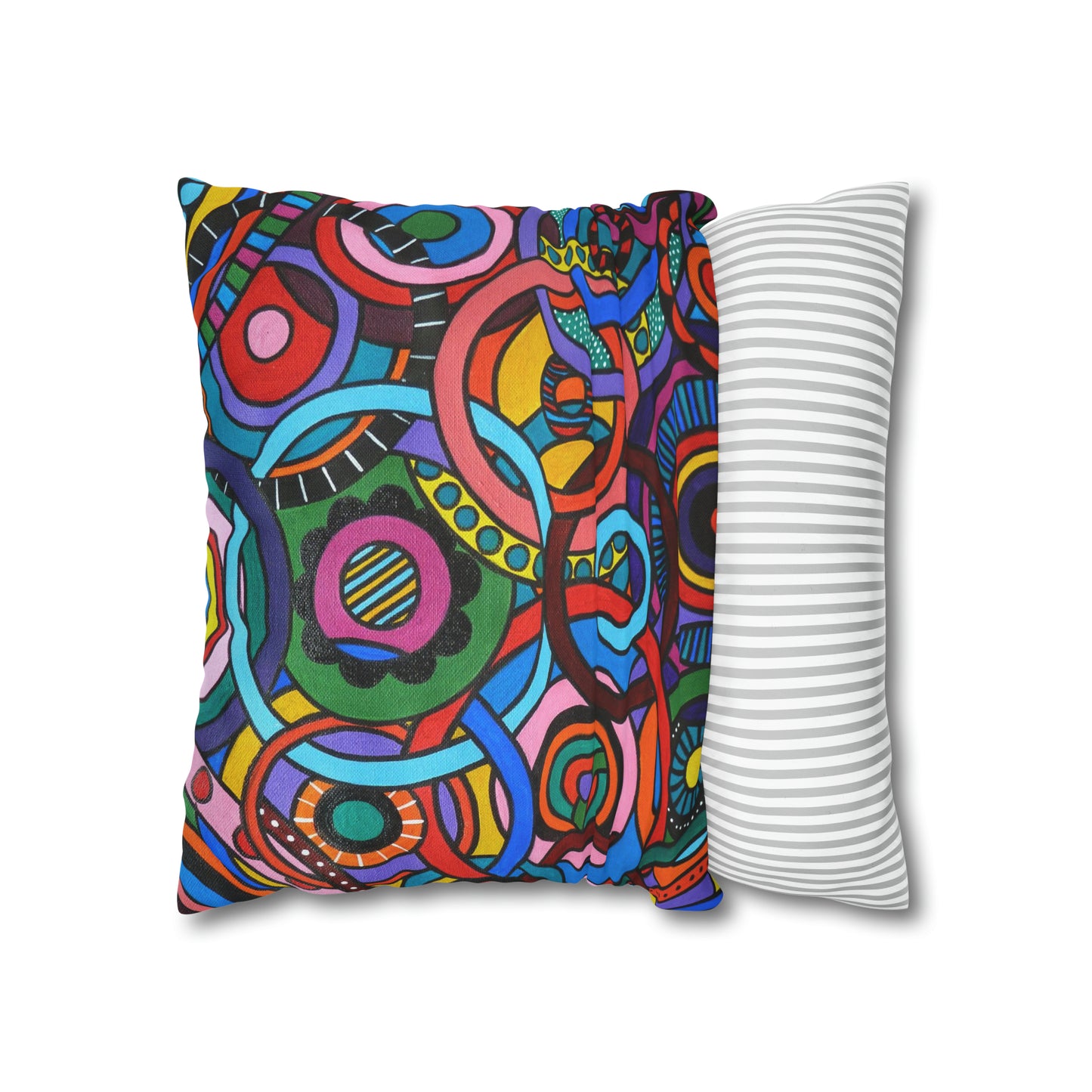 Cushion Pillow Case - No. 221 A - 'Interlinked'