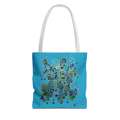 Tote Bag  - No.146 A 'Bird of Paradise' -  By Irish Artist Fiona de Lacy