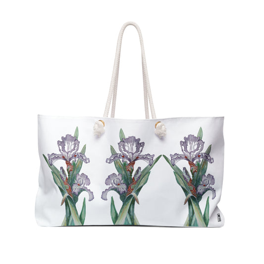 Weekender  / Beach / Overnight Bag - No. 272 - Purple Orchid