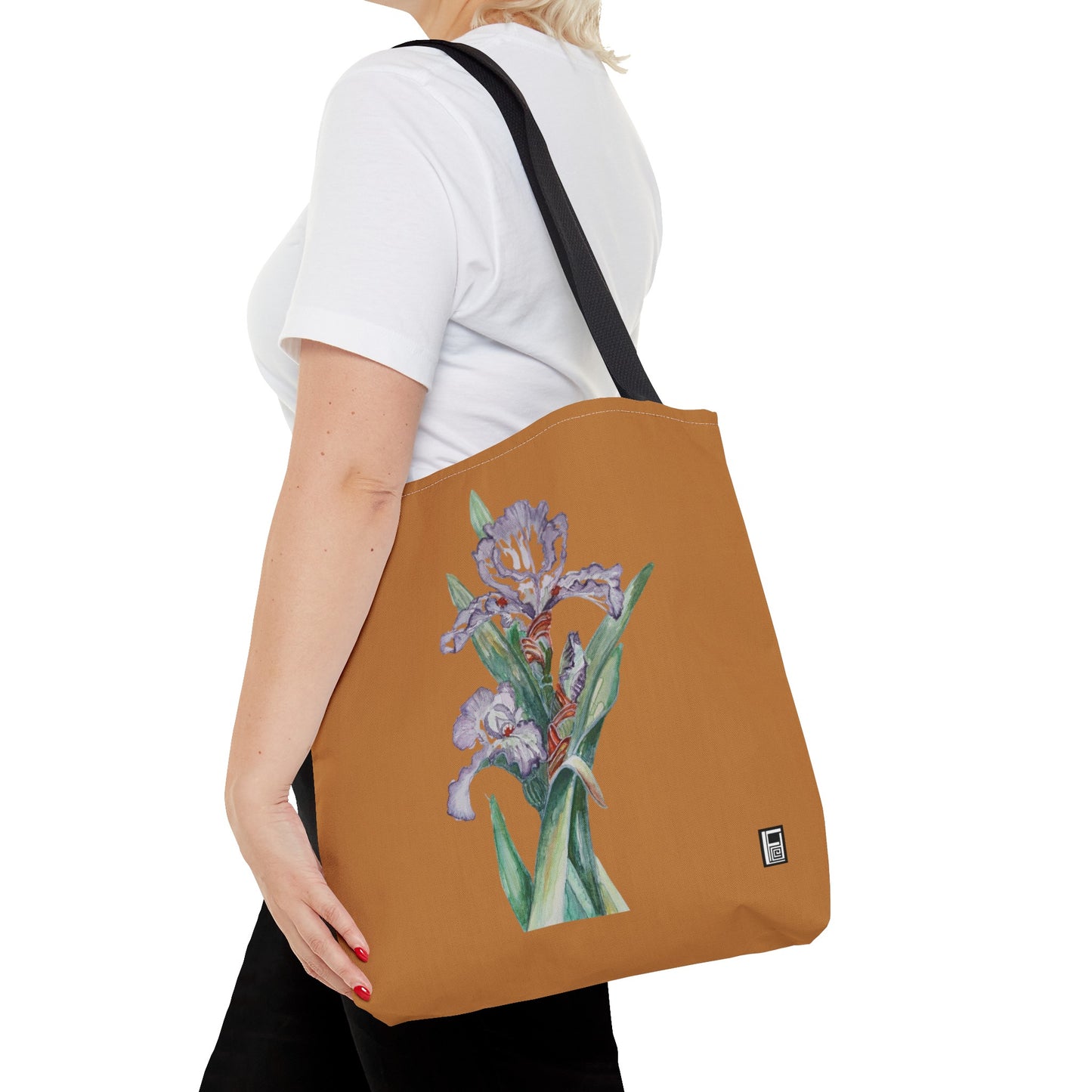 Tote Bag  - No. 272 B - Purple Orchid