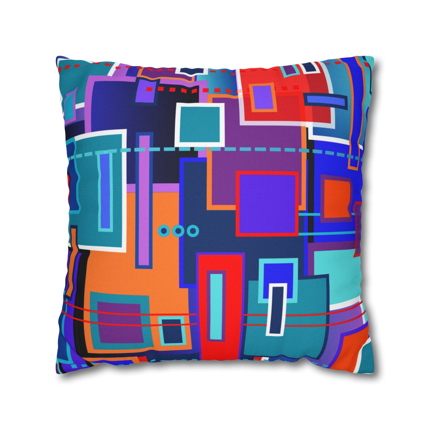 Cushion Pillow Case - No. 233 - 'Squared 1'