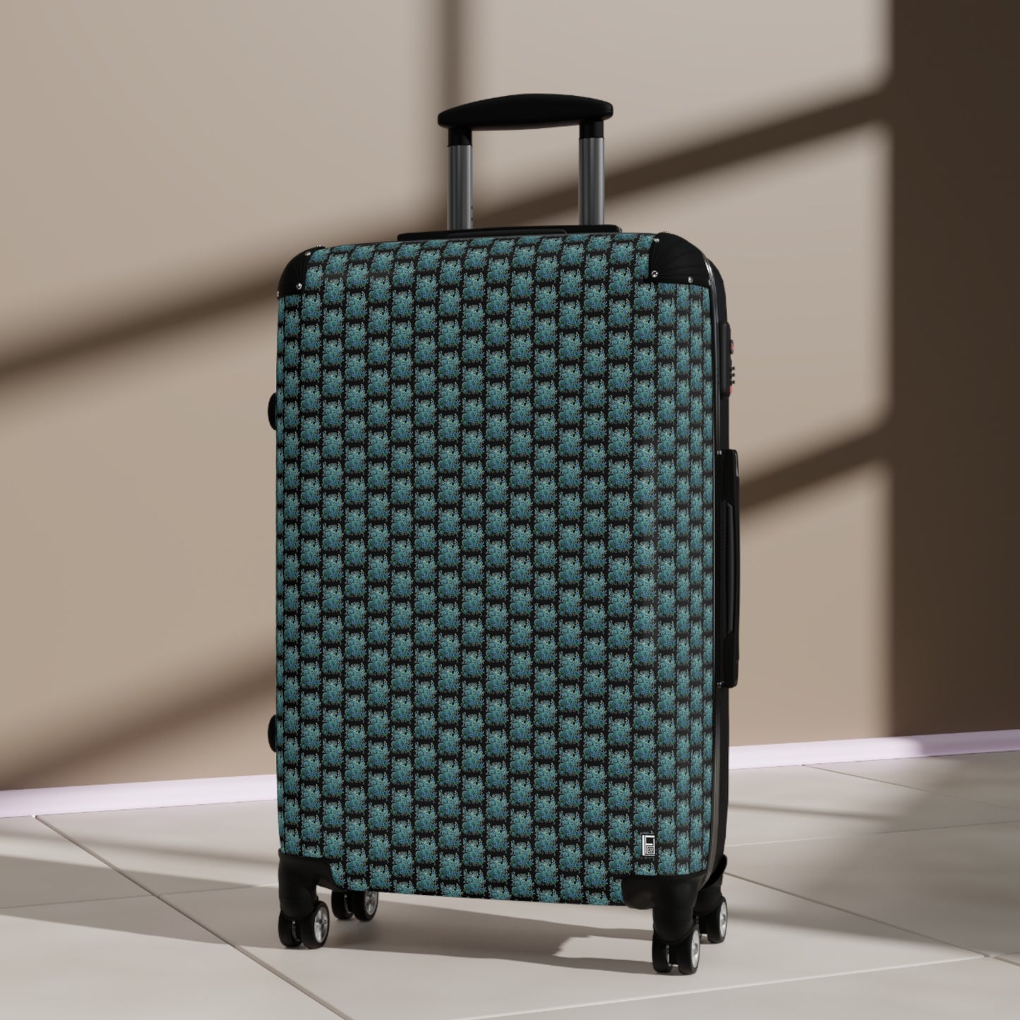 Stylish Suitcase - No. 146 BK - Bird of Paradise