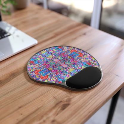 Mouse Pad With Wrist Rest - No. 266