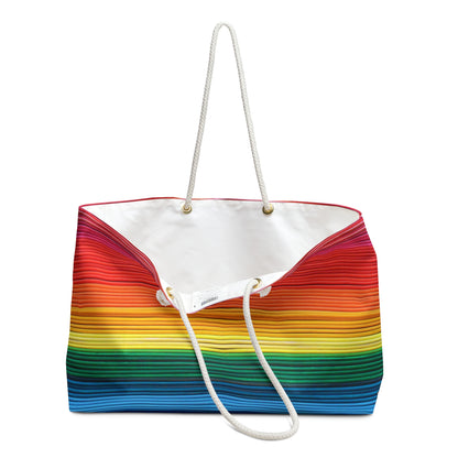 Weekender / Beach / Overnight Bag - No. 305 'Pride'2 - Rainbow