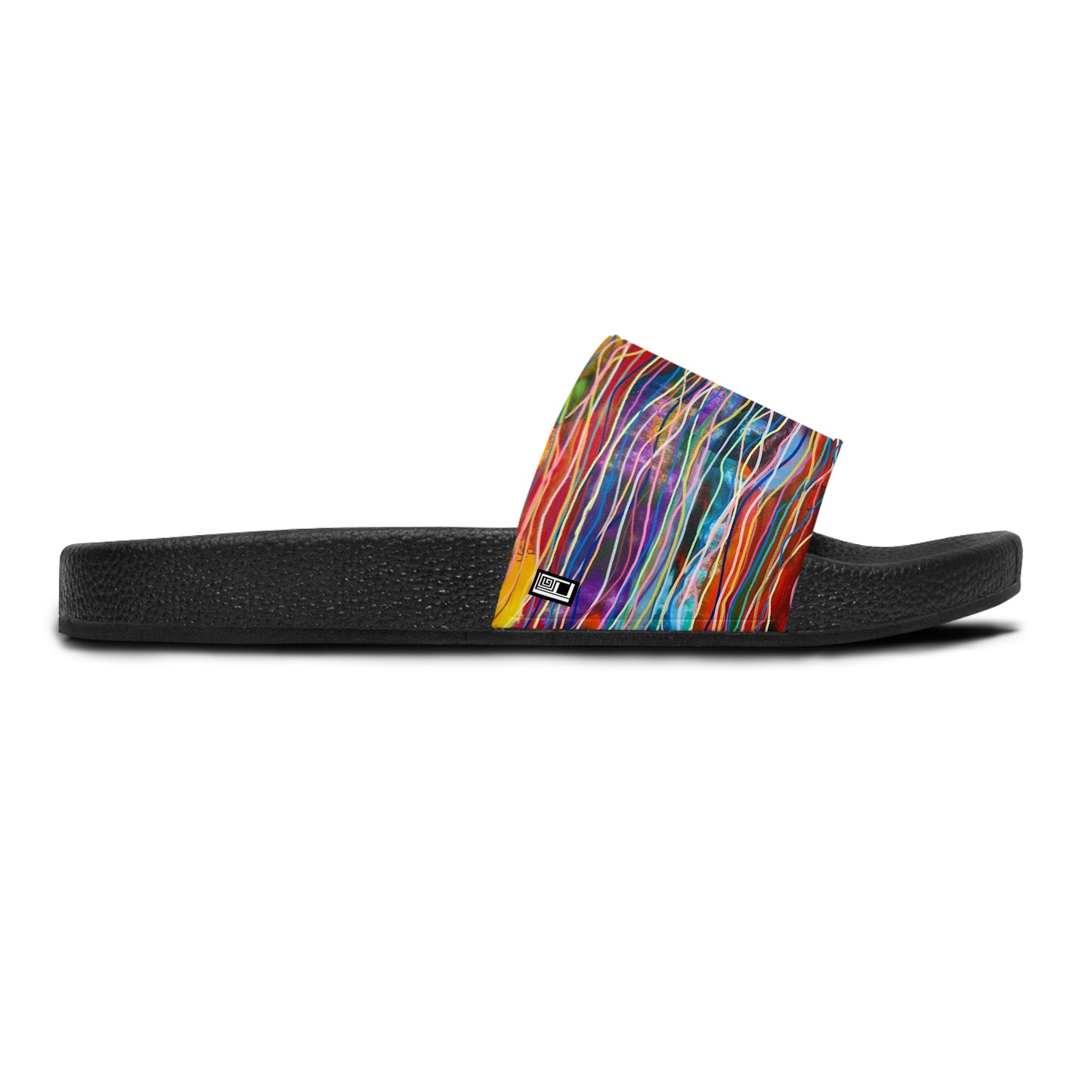 Women's Slide Sandals - No. 236 - Ocean - Multicoloured  - By Irish Artist Fiona de Lacy