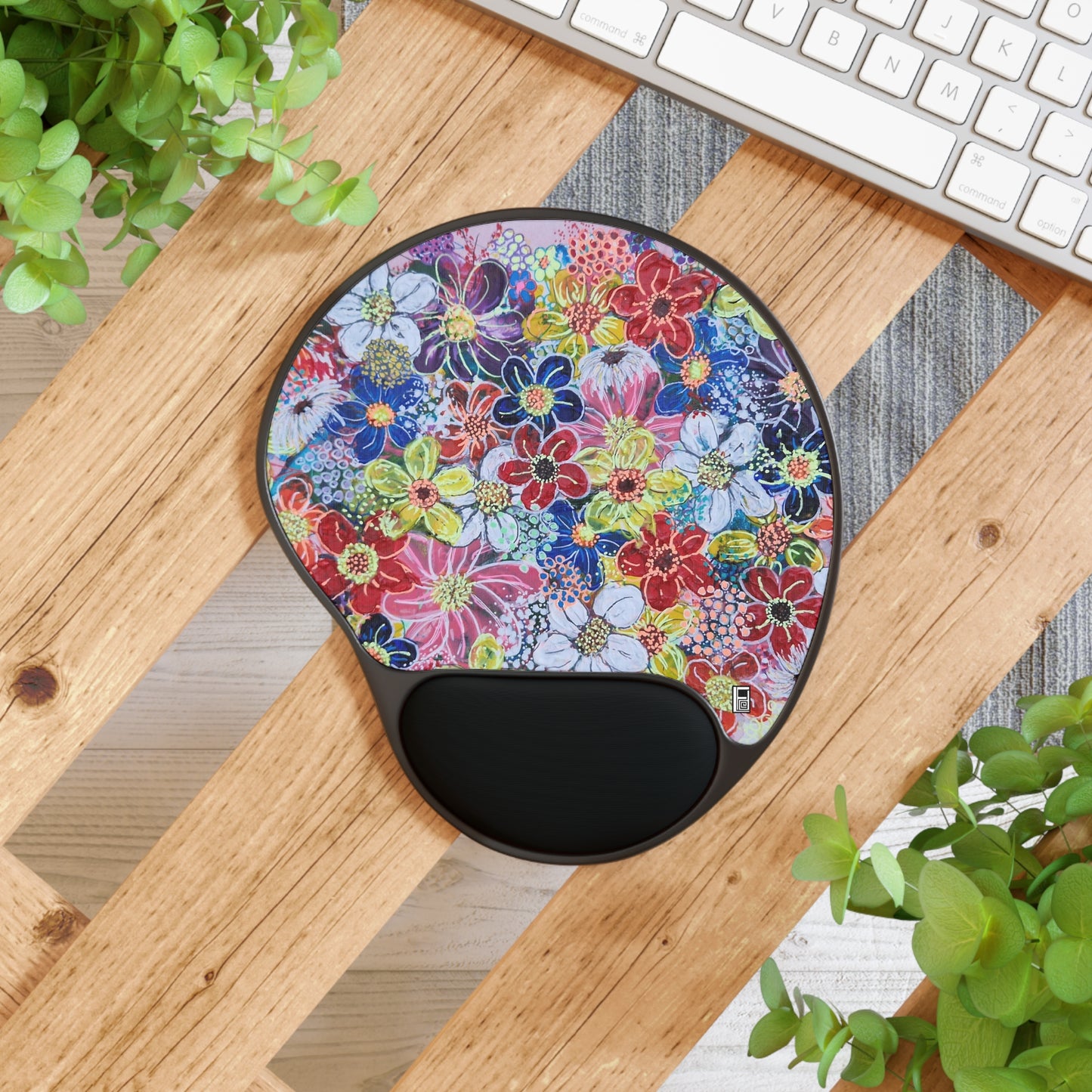 Mouse Pad With Wrist Rest - No. 241