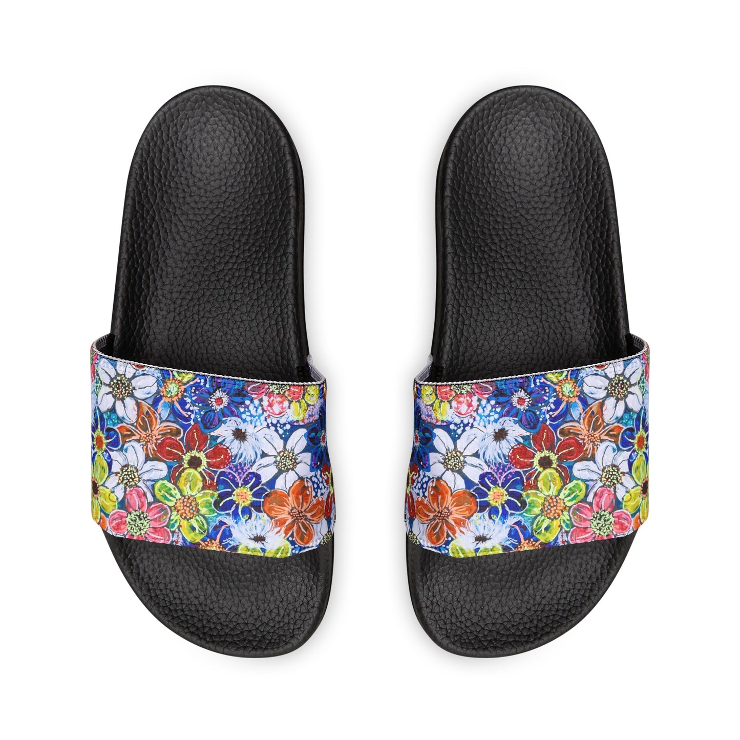 Children's Sliders - No. 240 - Flowers on Purple