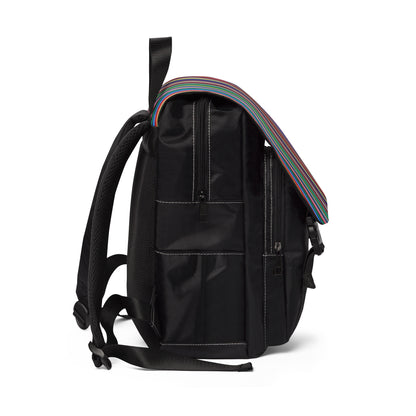 Casual Shoulder Backpack - No. 308 - 'Pathways'