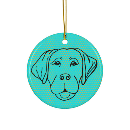 Ceramic Ornament - No. LAB RD