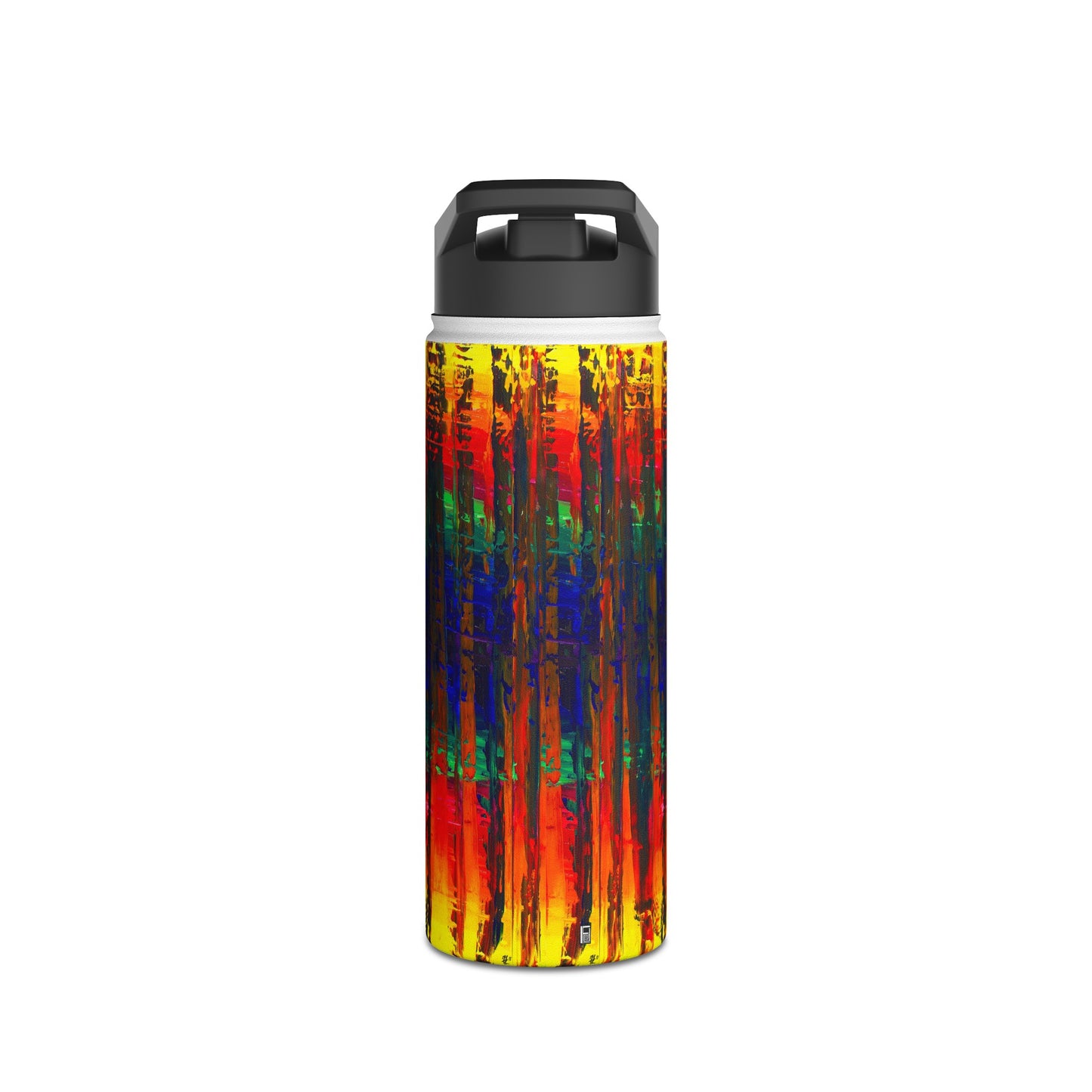 Stainless Steel Water Bottle - No. 138 - Rainbow