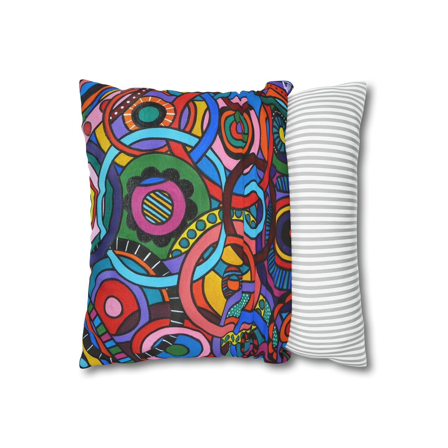 Cushion Pillow Case - No. 221 A - 'Interlinked'