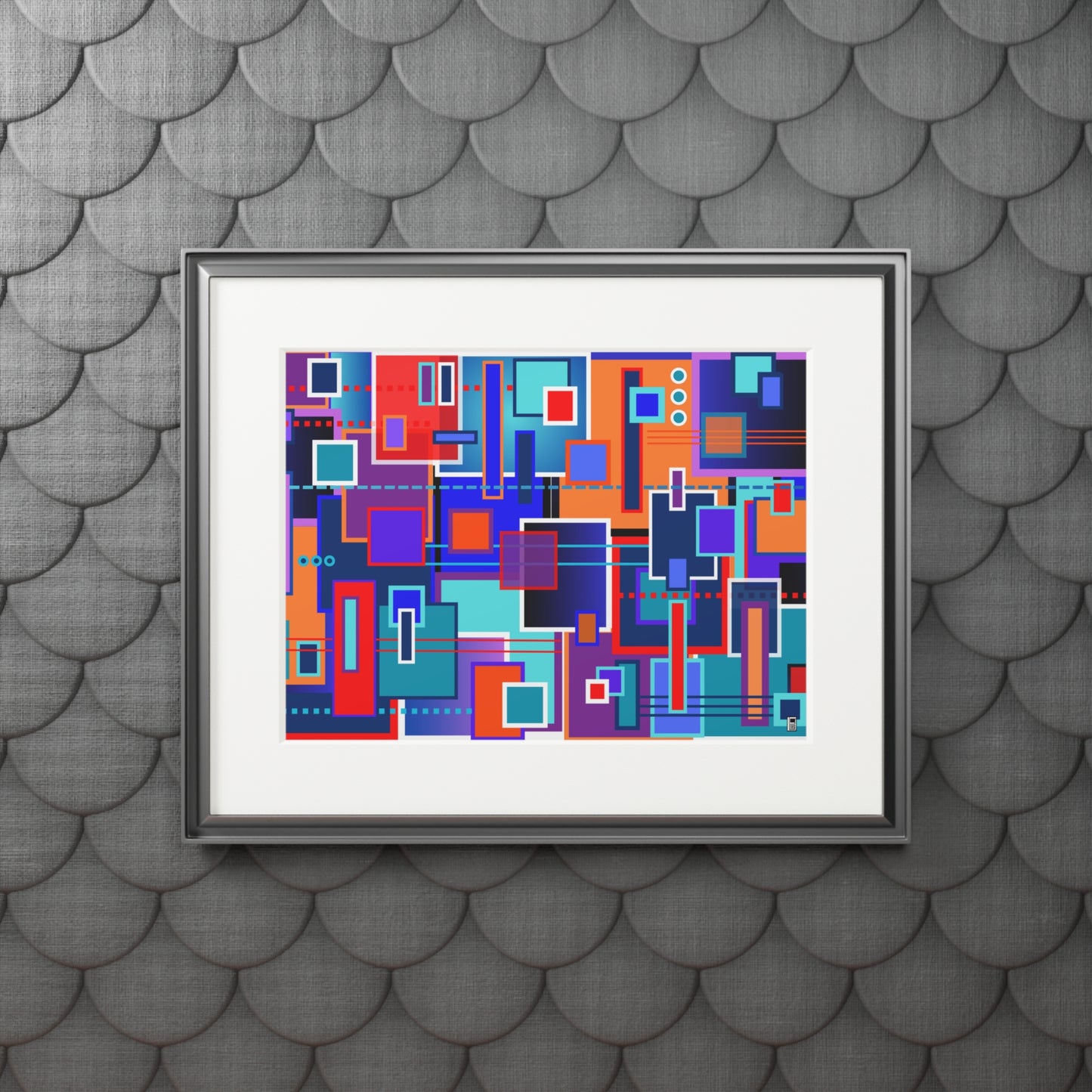 Fine Art Print (Cardboard Frame) - No. 233 - Squared 1