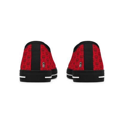Women's Low Top Sneakers - No. PUG RD