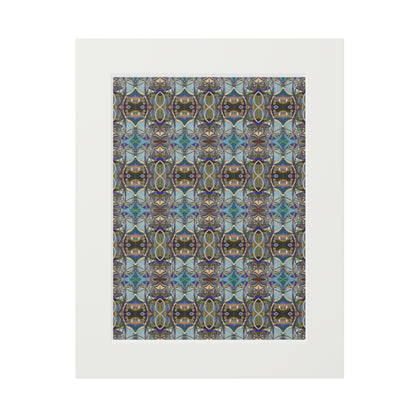 Fine Art Print (Cardboard Frame) - No. 219 - Crossroads Pattern