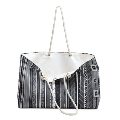 Weekender Bag / Beach Bag / Overnight Bag - No. 298 - 'Monochrome'