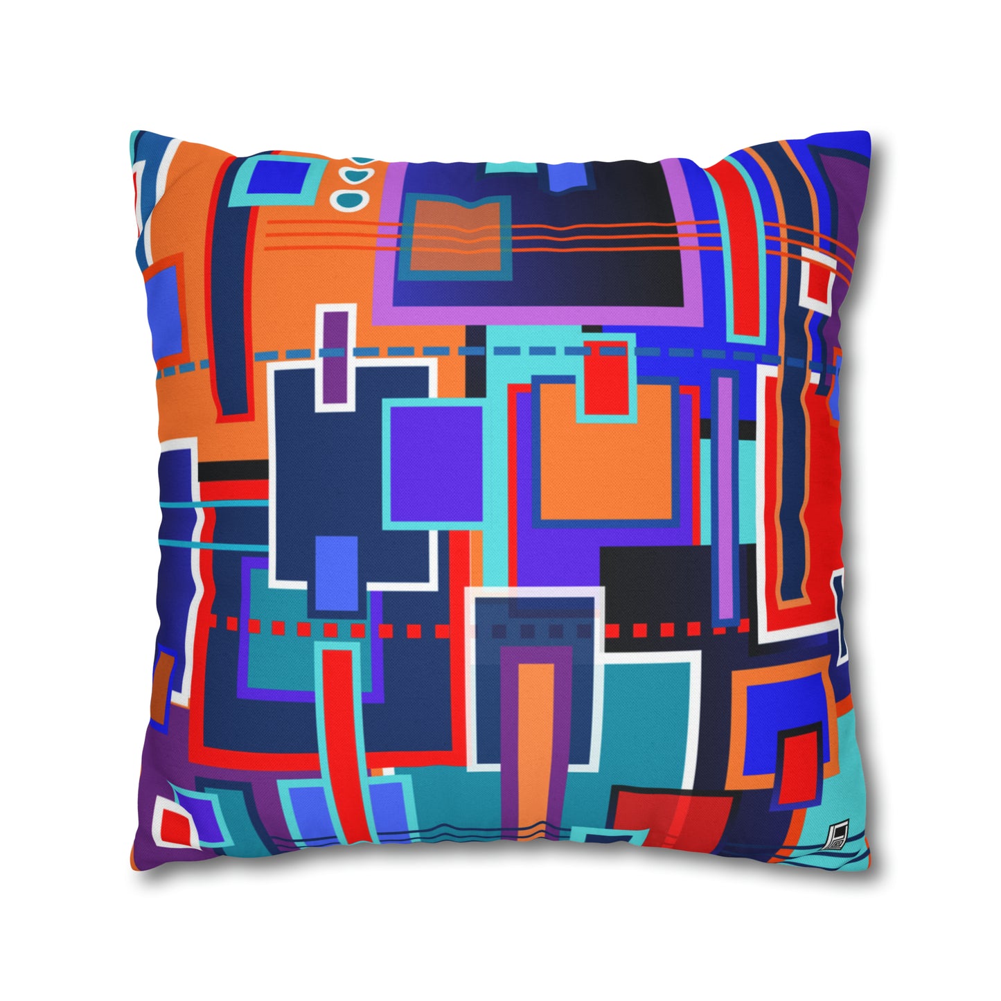 Cushion Pillow Case - No. 233 - 'Squared 1'