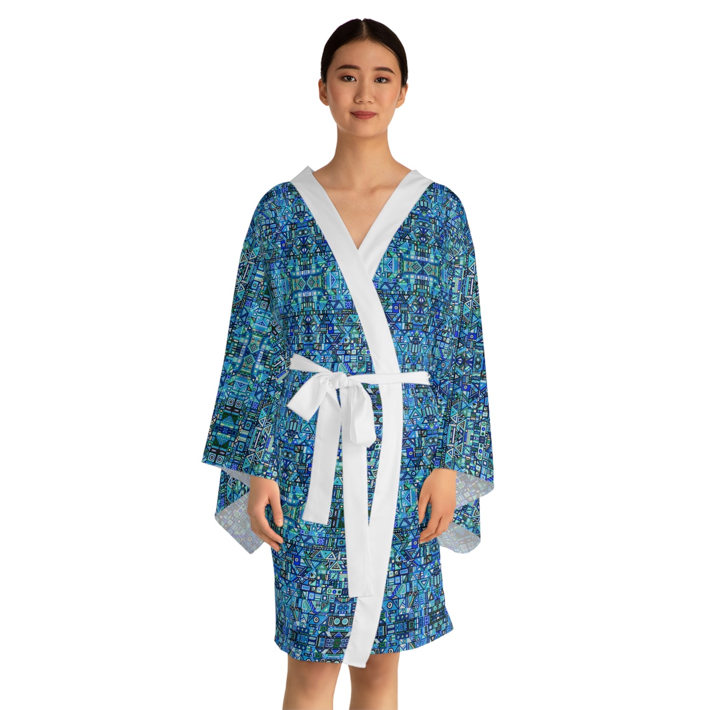 Long Sleeve Kimono Robe  - No. 313