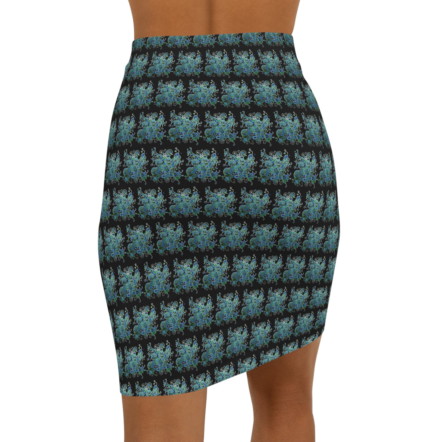 Women's Mini Skirt - No 146 A -  'Bird Of Paradise'