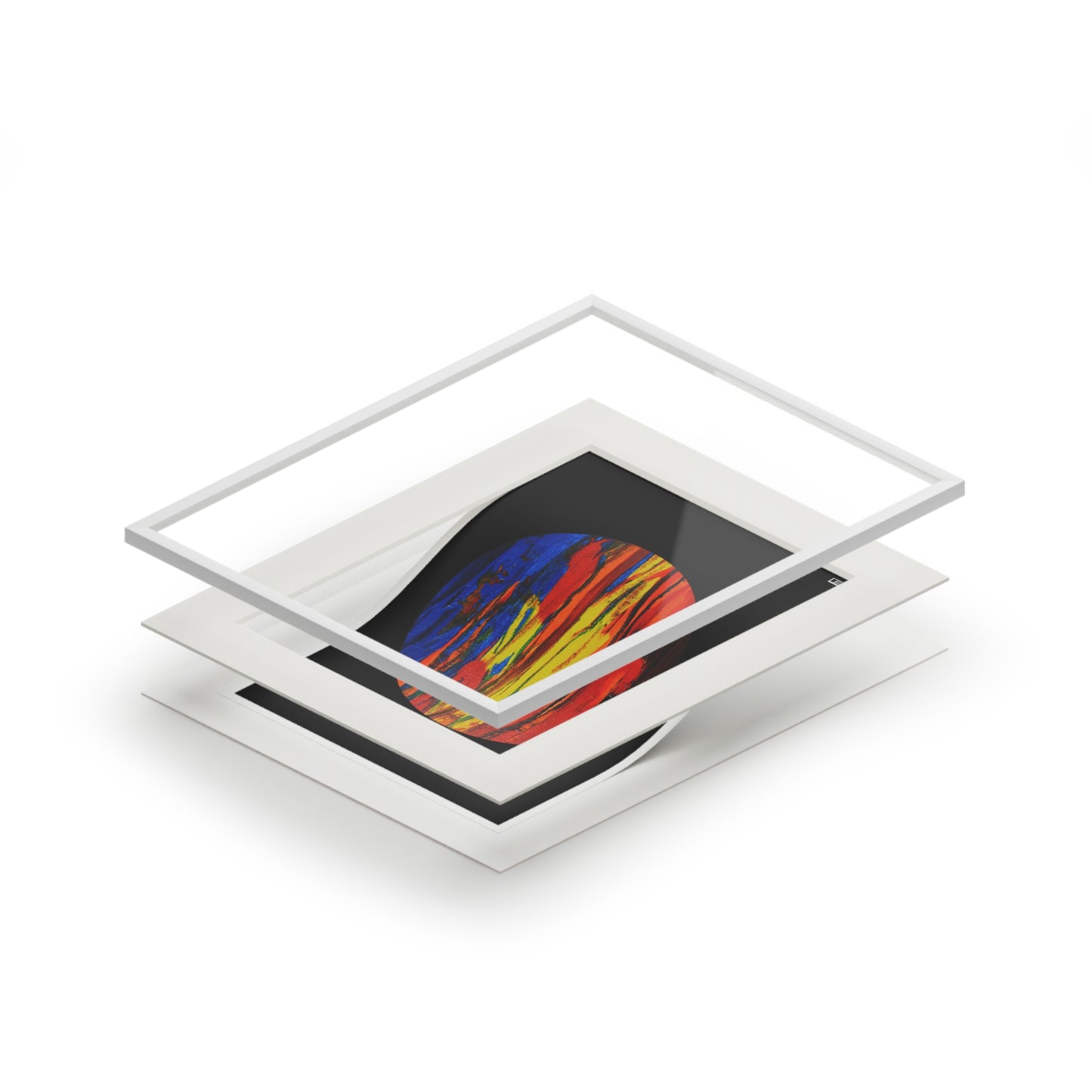 Fine Art Print (Cardboard Frame) - No. 149 - Through the Lens