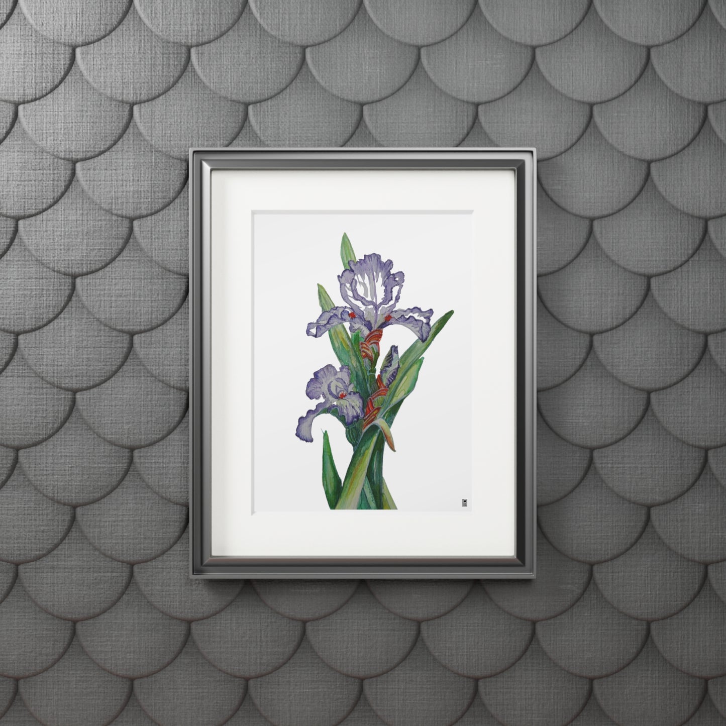 Fine Art Print (Cardboard Frame) - No. 272 - Purple Orchid W