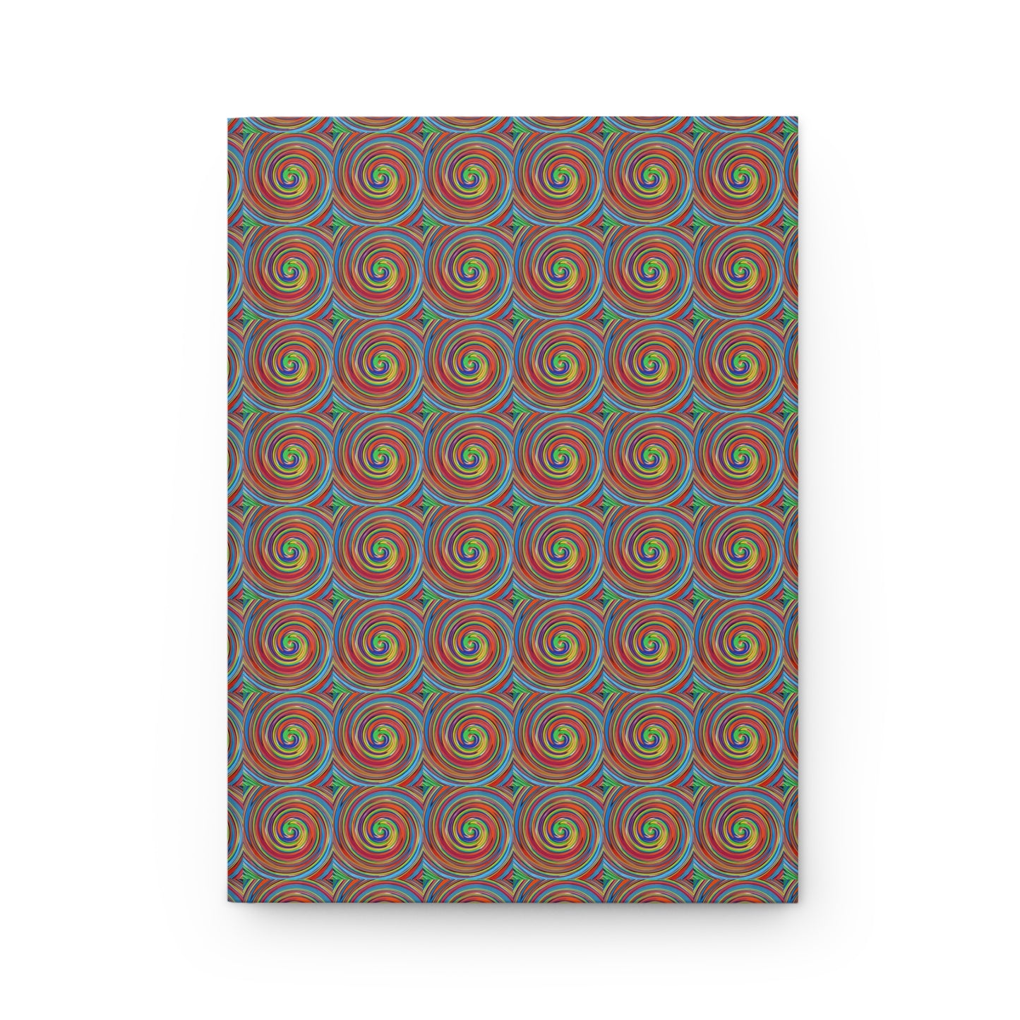 Hardcover Journal Matte (Lined) - No. 302 - Swirl - By Irish Artist Fiona de Lacy