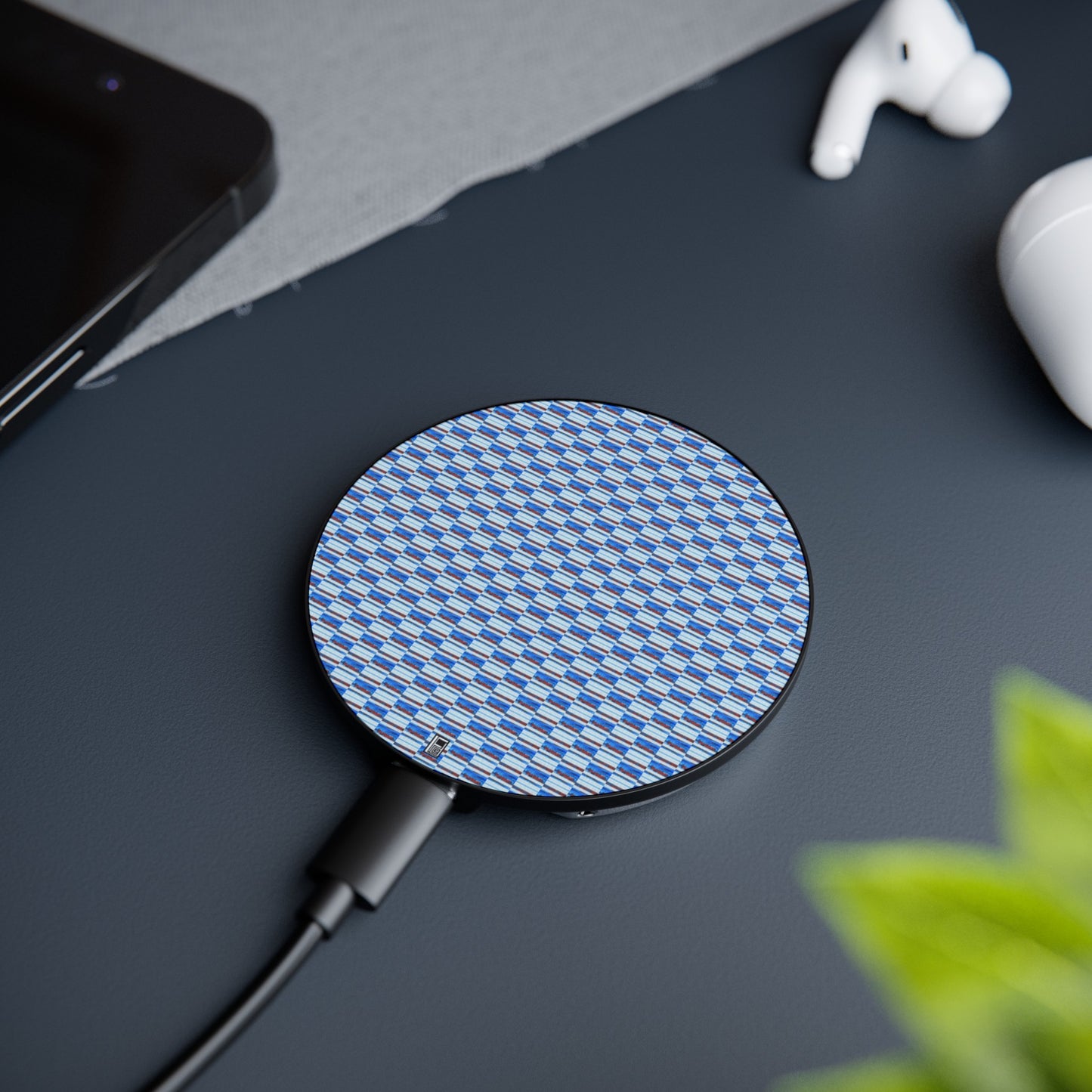 Magnetic Induction Charger - No. 140 - Thin Blue Line