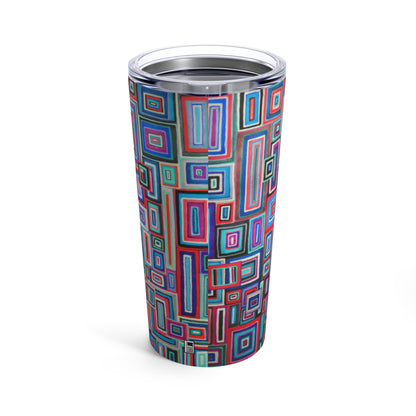 Tumbler 20oz - No. 311 - Village - By Irish Artist Fiona de Lacy