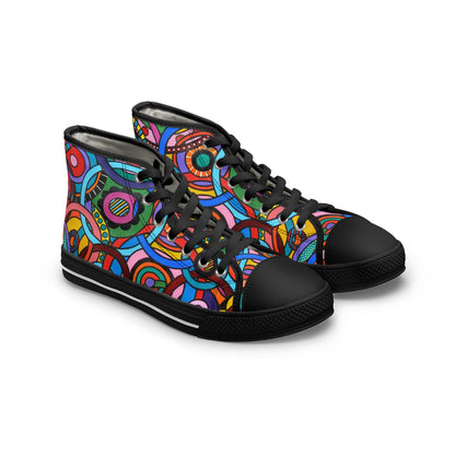 Women's High Top Sneakers - No. 221 -  'Interlinked'