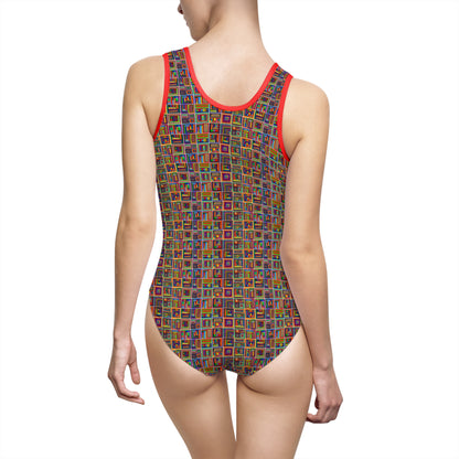 Women's Classic One-Piece Swimsuit - No 156