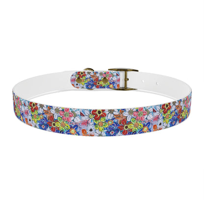 Dog Collar - No. 240 - Flowers