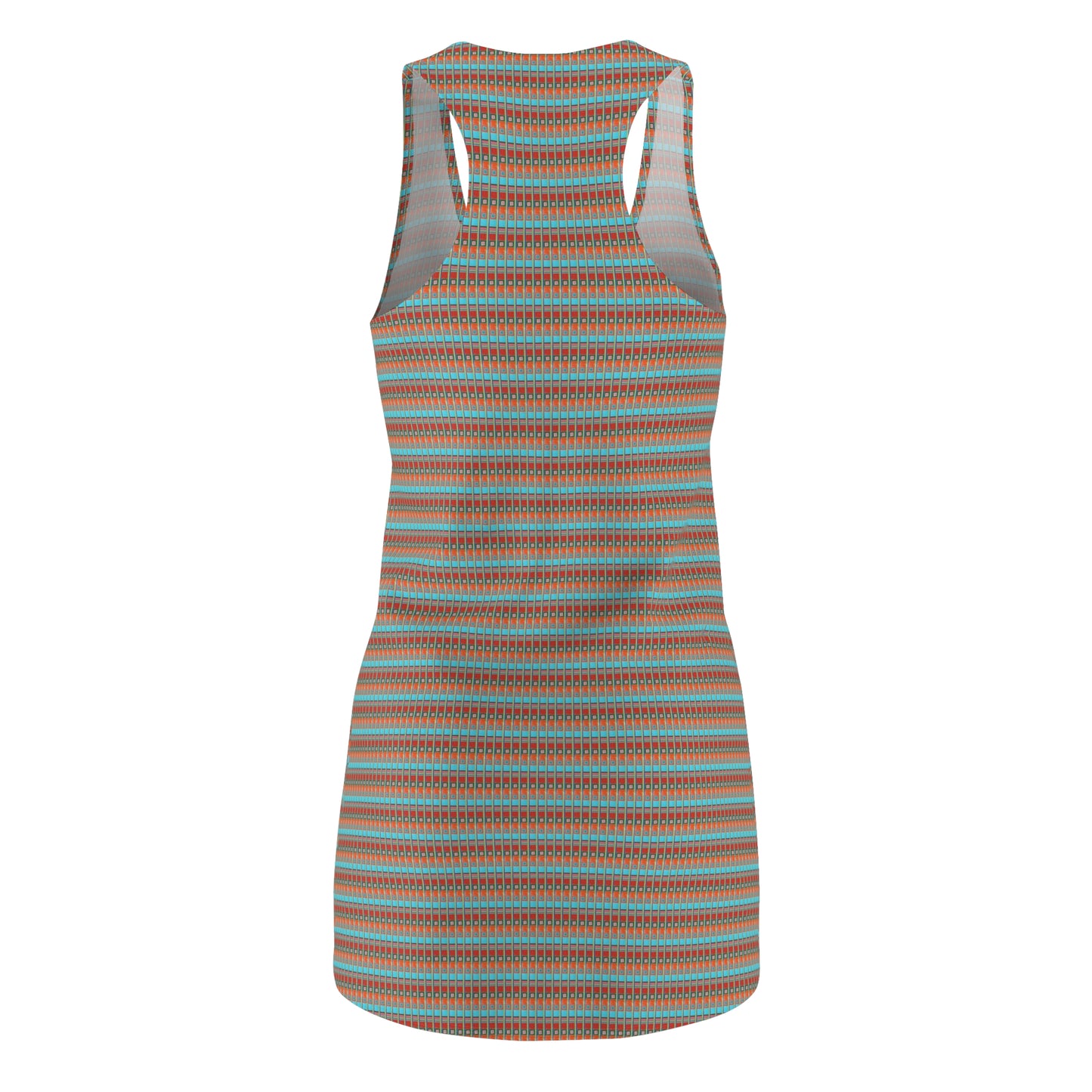 Women's Cut & Sew Racerback Dress - No. 133 - Dyslexic