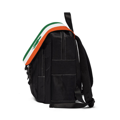 Casual Shoulder Backpack,  No. 008 - Shamrock