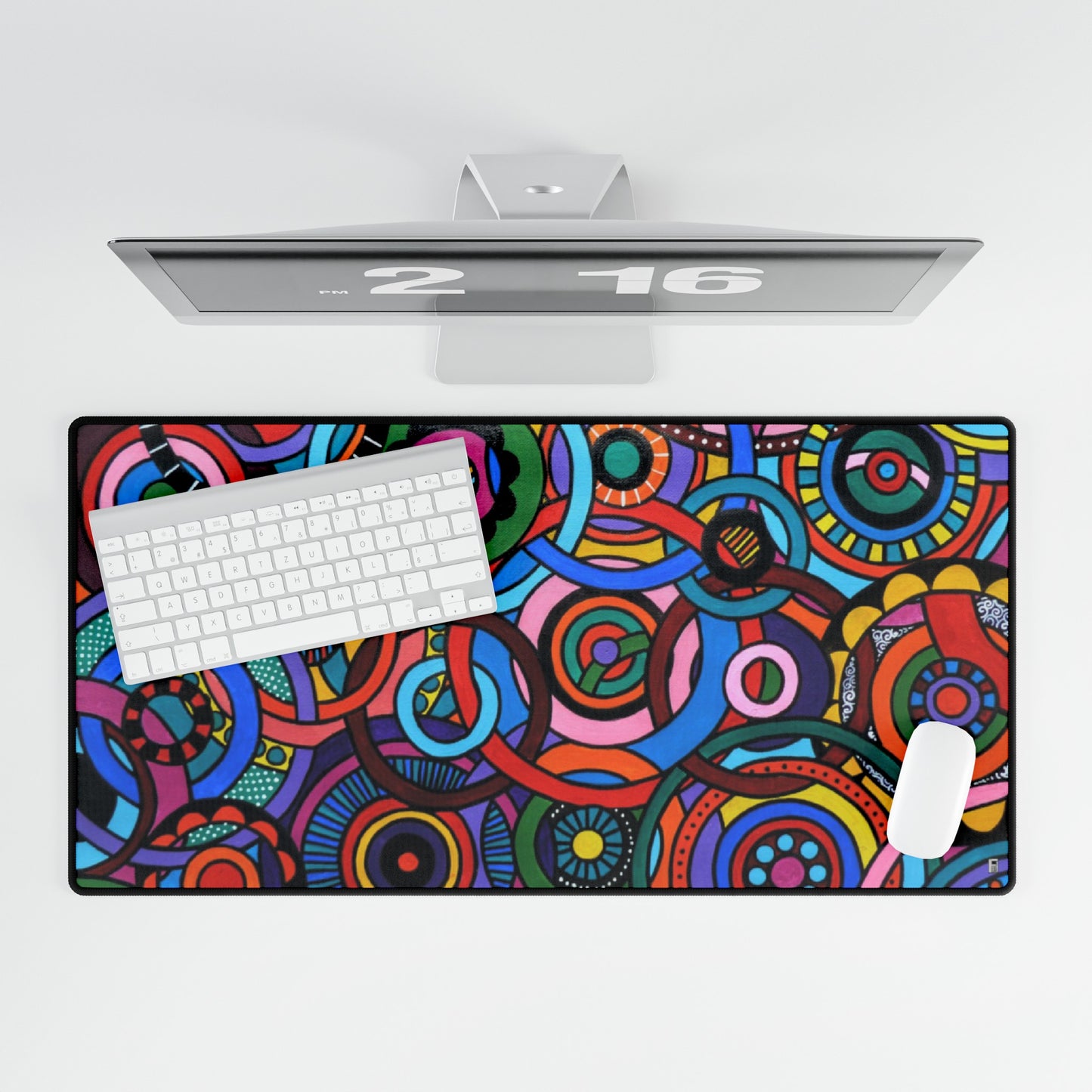 Large, Medium & Small Desk / Mouse Mat - No. 221 - 'Interlinked'