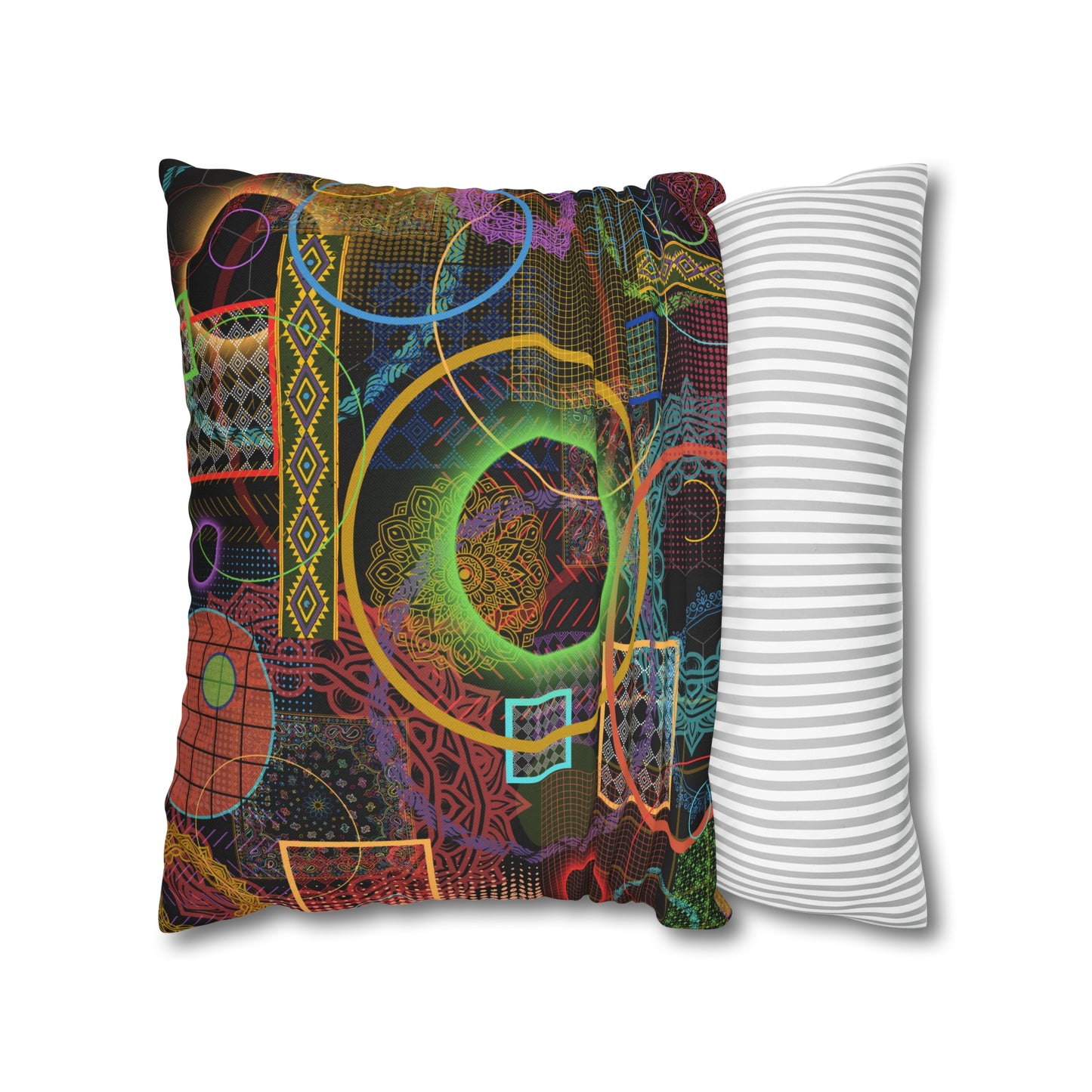 Cushion Pillow Case - No. 299 - Multicolour Abstract