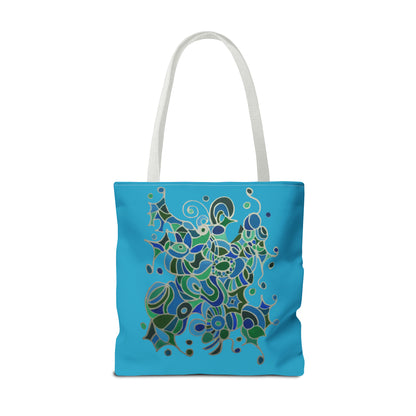 Tote Bag  - No.146 A 'Bird of Paradise' -  By Irish Artist Fiona de Lacy