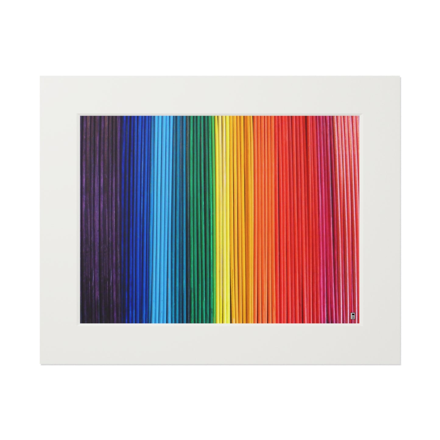 Fine Art Print (Cardboard Frame) - No. 305 - 'Pride' Rainbow