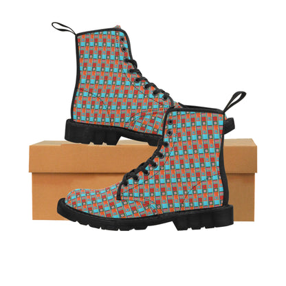 Women's Canvas Boots No. 133 - Dyslexic