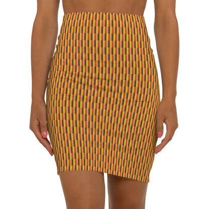 Women's Mini Skirt - No. 130 - Sunrise